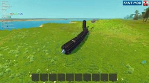 Scrap Mechanic Modded | Tank Track Snek! - Fant Mod