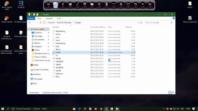 Pack De Cursores Nuevos 2018 Para Windows 10-8-7--------Zona De Tutoriales смотреть онлайн