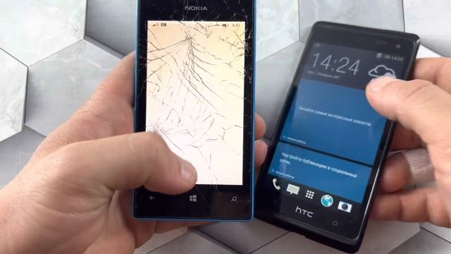 Nokia lumia 520 Vs HTC Desire 600 & Android Vs Windows Incoming/ Outgoing Call смотреть онлайн
