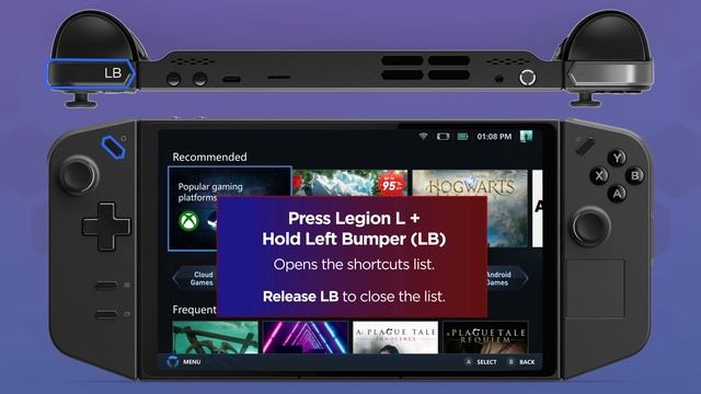 Lenovo Legion Go | Shortcuts and Touch Gestures смотреть онлайн