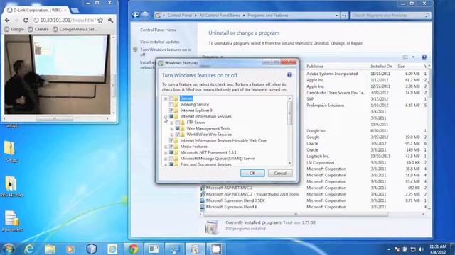 PRG 310 - Enable IIS - Windows 7 Pro смотреть онлайн