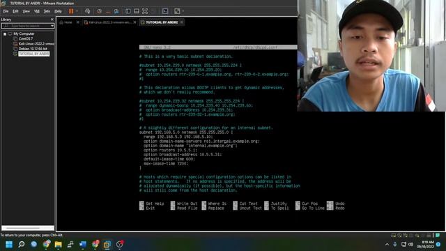 #3 CARA INSTALL DHCP SERVER DI DEBIAN 10.12.0 смотреть онлайн