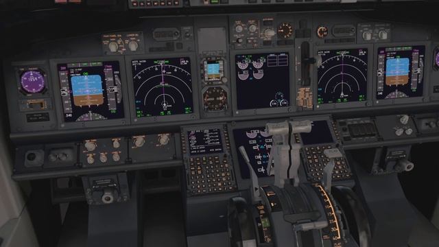X-Plane 11 - East Midlands to Bristol - B738 Zibo Mod. Cold and Dark Start. IVAO (Descent & App.) смотреть онлайн