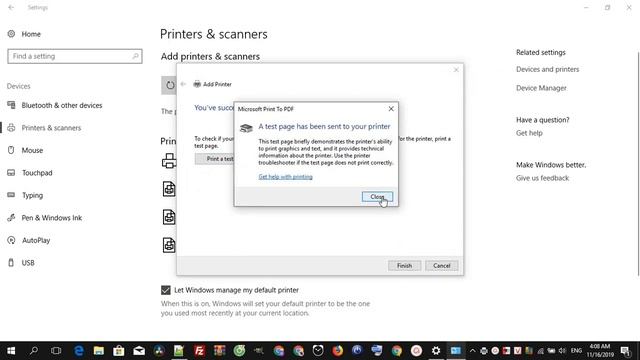 Add print to pdf windows 10 смотреть онлайн