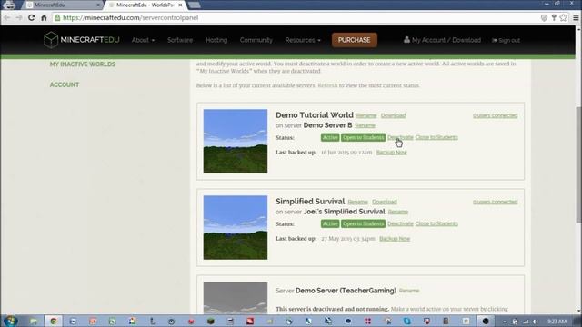 MinecraftEDU Tutorial - Managing Your Hosted Server смотреть онлайн