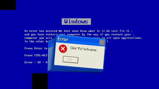 Windows xp error meme 18 смотреть онлайн