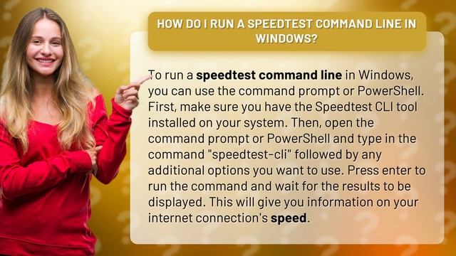 How do I run a speedtest command line in Windows? смотреть онлайн
