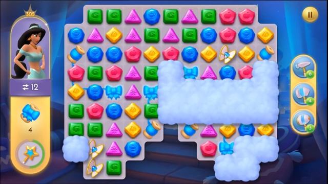 Disney Princess Majestic Quest Level 305 - NO BOOSTERS 👸 | SKILLGAMING ✔️ смотреть онлайн