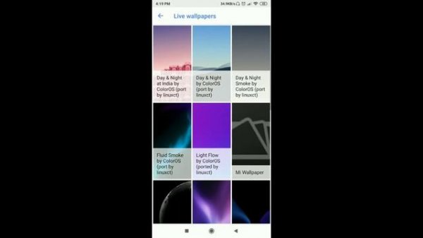 Live Color OS Wallpaper For All Android Device Kaimu tricks