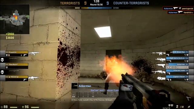 CS:GO MAG-7 ACE смотреть онлайн