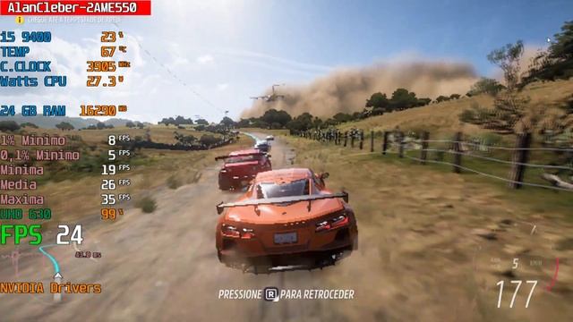Forza Horizon 5, teste UHD 630 em Português PT-BR!Notebook 2AME550 смотреть онлайн