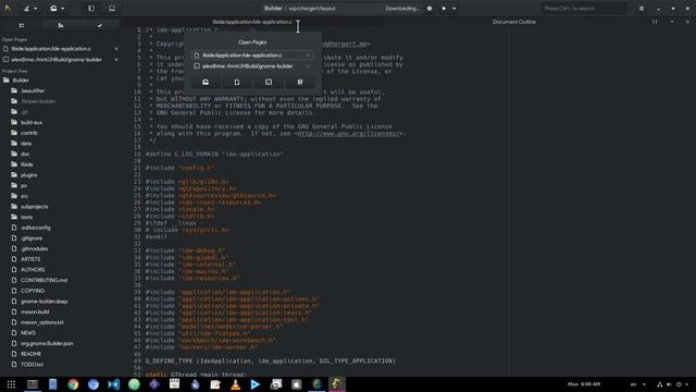 Builder Various Animations WIP July | GNOME 3.26 смотреть онлайн