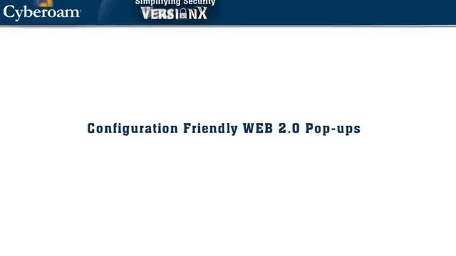 Cyberoam VersionX - Simplyfying Security смотреть онлайн