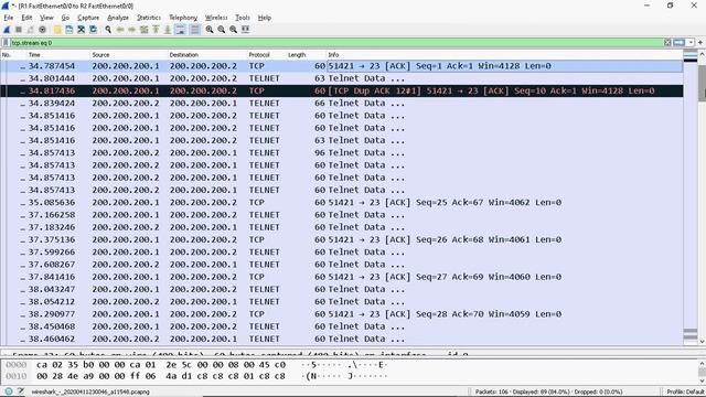 CCNA 200-301 :: 10. How TCP Start and Terminate session using Wireshark in English смотреть онлайн