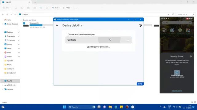 Nearby Share ஐ Laptop இல் install செய்து Smartphone மற்றும் PC இல் Files Sharing செய்வது எப்படி! смотреть онлайн