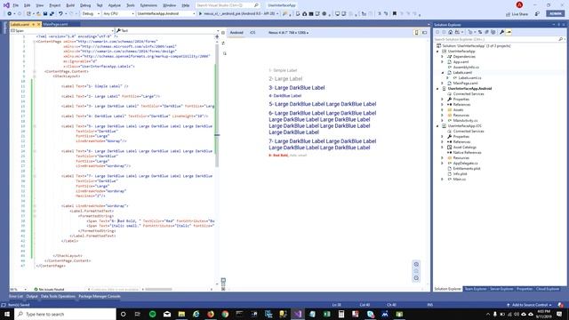 Xamarin Forms : Labels - EP02 смотреть онлайн