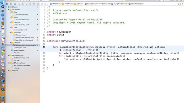Swift 5 Tutorials :- Reduce code using Extension with example in iOS Hindi. смотреть онлайн
