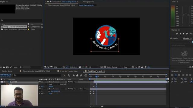 LET’s LEARN - MASKING | ANIMATION | TEXT LAYER смотреть онлайн