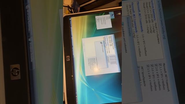 HP Pavillon ZV9600 Run Windows Vista смотреть онлайн