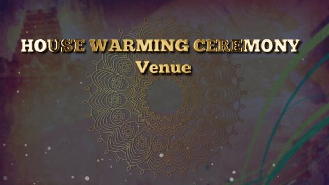 Free Housewarming Ceremony Invitation Video/green screen wedding templates смотреть онлайн