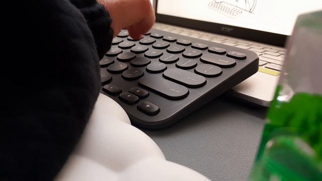 □■logitech K380 ASMR Typing Sounds■□