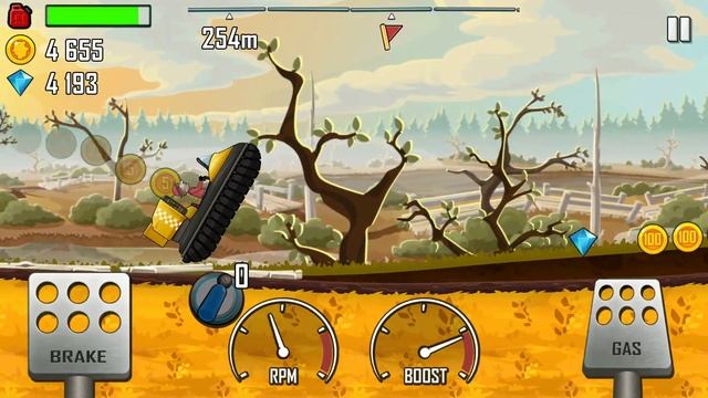 Hill Climb Racing - Bogland is Hard #13 - Car Gameplay HD (Android, IOS) смотреть онлайн