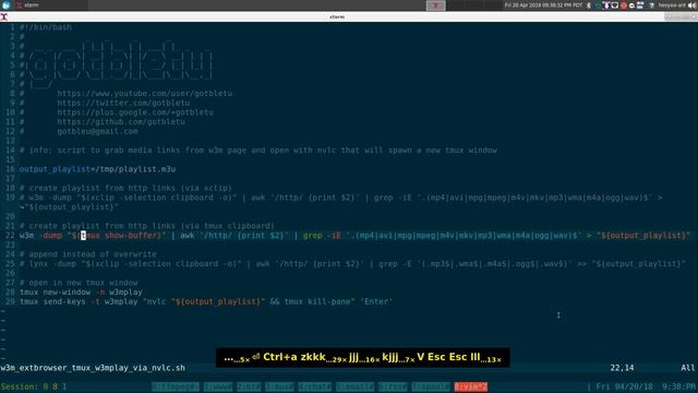 nVLC Browser Extension for W3M - Linux TUI смотреть онлайн