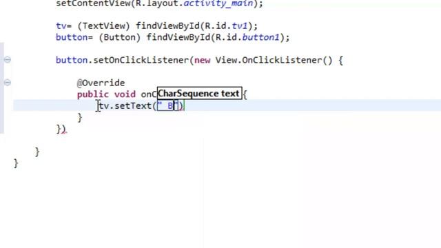 Android Tutorial 6-Adding Click Listener to Button смотреть онлайн