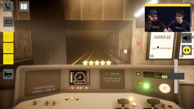 Hrajeme živě Prague Metro Simulator. Podívejte se s námi na další simulátor pražského metra смотреть онлайн