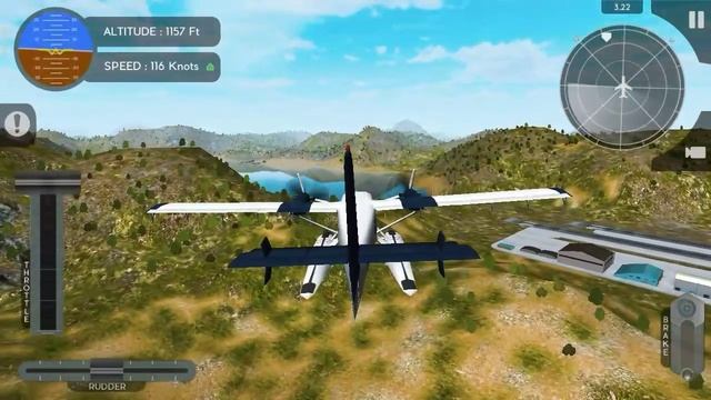 Airplane Play-Avion Flight Simulator-Android Gameplay смотреть онлайн
