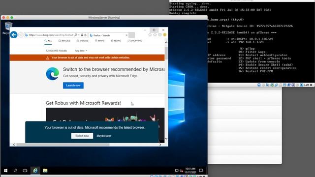 Install Windows Server on VirtualBox behind a pfSense firewall смотреть онлайн