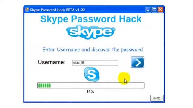 Skype Password Hack v.1.4 [WORKED VERSION + DOWNLOAD LINK] смотреть онлайн
