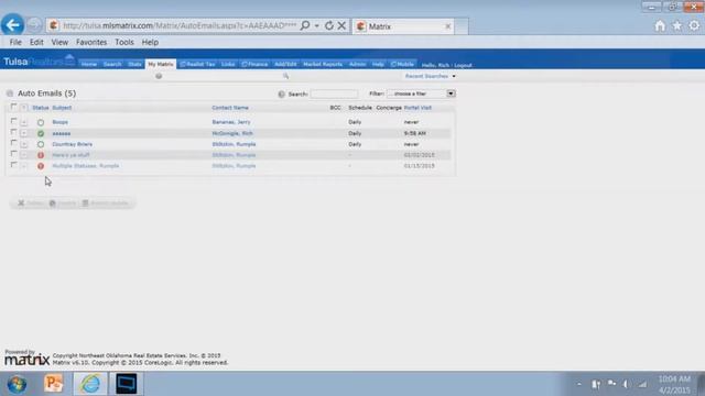 Matrix Tips and Tricks - Auto Emails смотреть онлайн