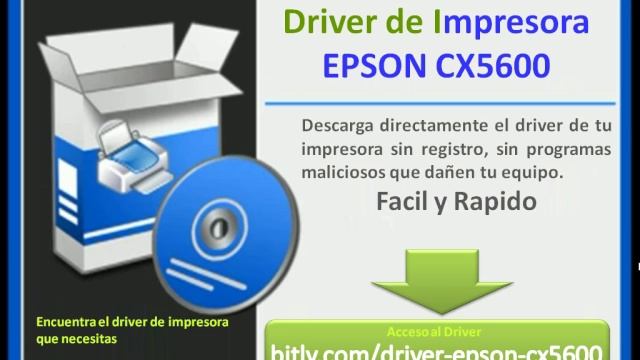 Descargar Driver de Impresora Epson cx5600 смотреть онлайн