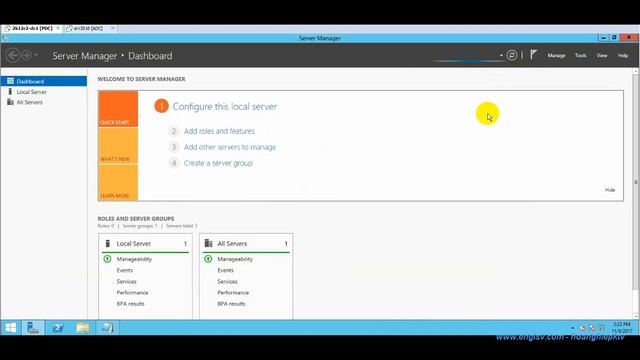 Chuyển FSMO mater roles và nâng cấp DC từ Windows Server 2012 lên Windows Server 2016 смотреть онлайн