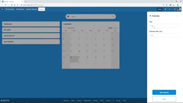 How to Add the Calendar widget смотреть онлайн