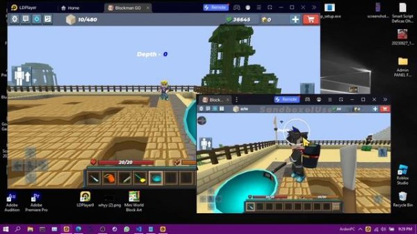 Preview script of my first Game Guardian Script For Blockman Go ! [Download Link]