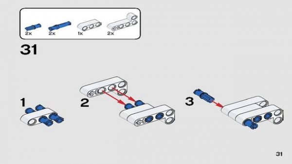 LEGO Instructions 42102 – Mini CLAAS XERION (LEGO Technic)