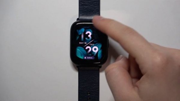 Amazfit ZEPP E Square | Как заблокировать экран часов Amazfit ZEPP E Square
