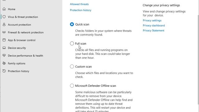 How to scan for Malware using Windows Defender in Windows 11 смотреть онлайн