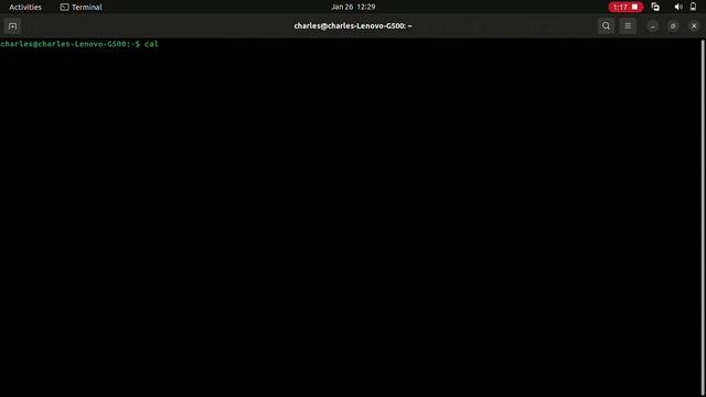 View calendar using Terminal in Ubuntu 22 04 смотреть онлайн