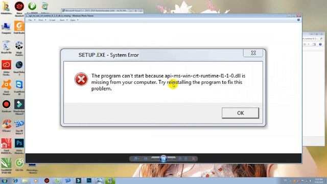 Sửa lỗi The program can’t start because api-ms-win-crt-runtime-I1-1-0.dll . Try ... problem“. смотреть онлайн