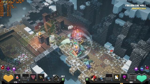 Minecraft Dungeons - 1080p with the MSI R9 390 & AMD FX-6300 (Part 20) смотреть онлайн
