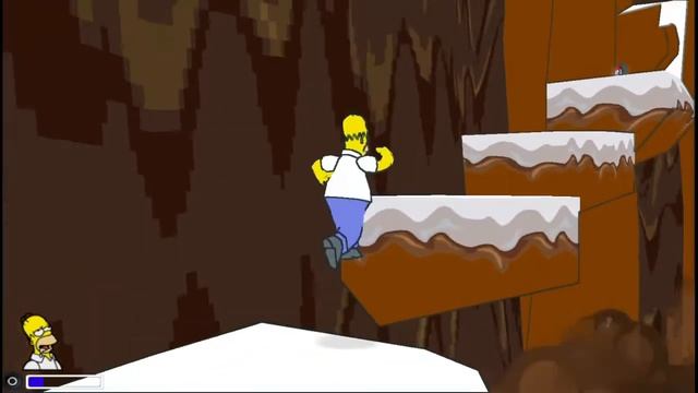 The Simpsons Game (Level 1) - The Land of Chocolate (PPSSPP) смотреть онлайн