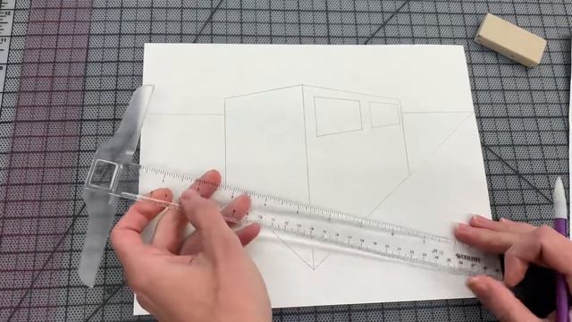 Drawing windows in two point perspective смотреть онлайн