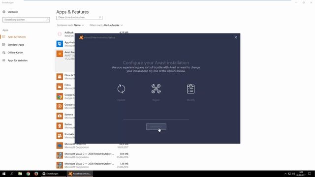 Avast Free Antivirus deinstallieren смотреть онлайн