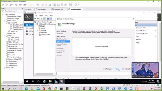 Part 9 Server 2016 Failover Cluster - Cluster Testing PrintSpooler High Availability смотреть онлайн