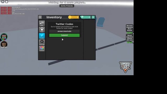 AMONGST US How to get mini crewmate pet (CODE) смотреть онлайн