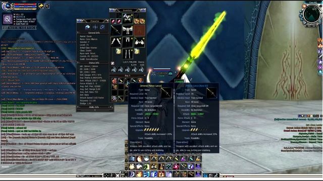 +6 Int Patron Lance VS +3 Rare D Patron Lance - RF Online PlayPark Desolation смотреть онлайн