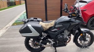 Хонда cb 500x готова в путь.